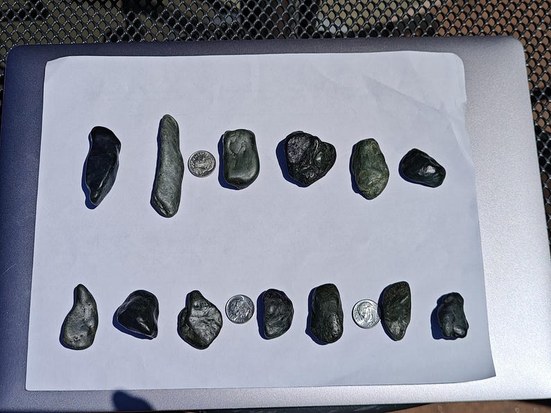 Authentic Big Sur Nephrite Jade Pebbles – Tumbled Jade - Image 5