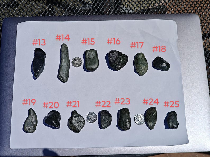 Authentic Big Sur Nephrite Jade Pebbles – Tumbled Jade - Image 4