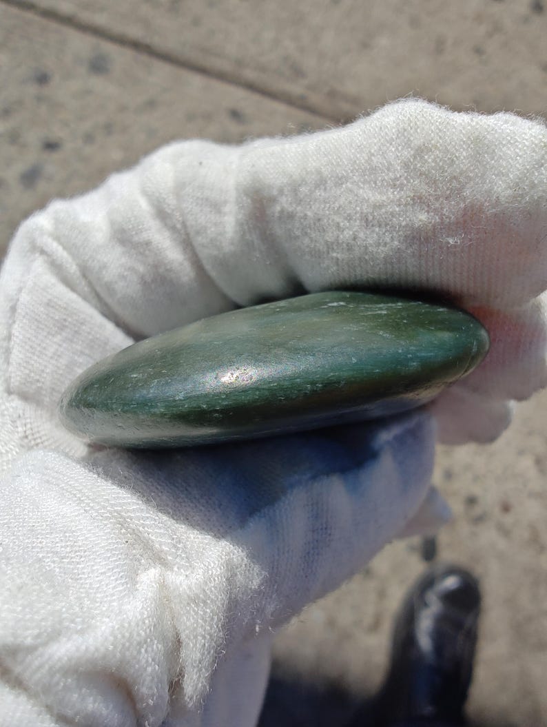 Authentic Big Sur Jade Pebble - Lightly Tumbled - Image 6