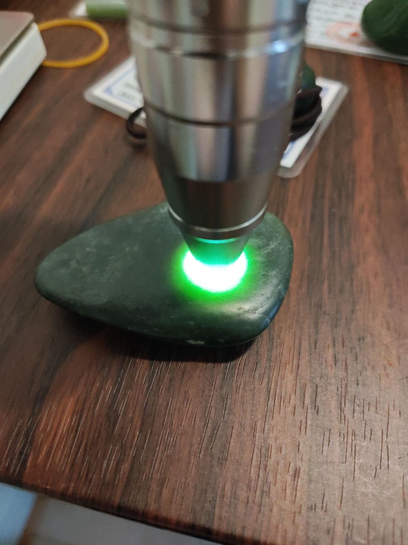 Authentic Big Sur Jade Pebble - Lightly Tumbled - Image 9