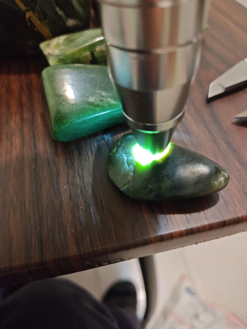 Big Sur Jade Pebble: Lightly Tumbled, Authentic Jade Stone - Image 9
