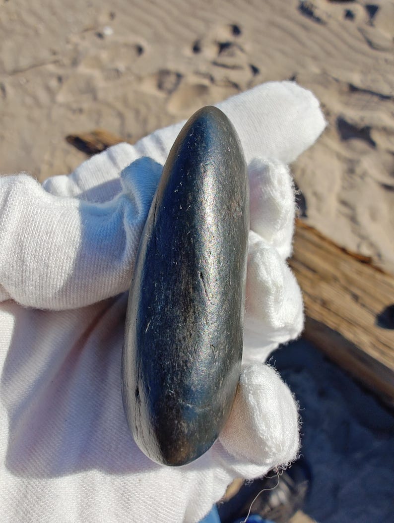 Dive Piece! Ocean Polish Big Sur Jade Palm Stone - Image 4