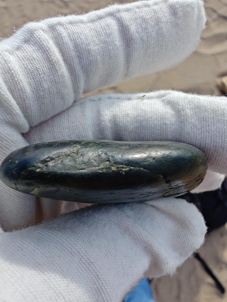 Dive Piece! Ocean Polish Big Sur Jade Palm Stone - Image 5