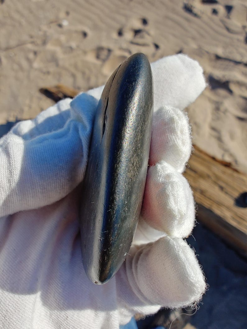 Dive Piece! Ocean Polish Big Sur Jade Palm Stone - Image 3
