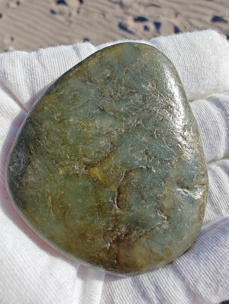 Dive Piece! Ocean Polish Big Sur Jade Palm Stone