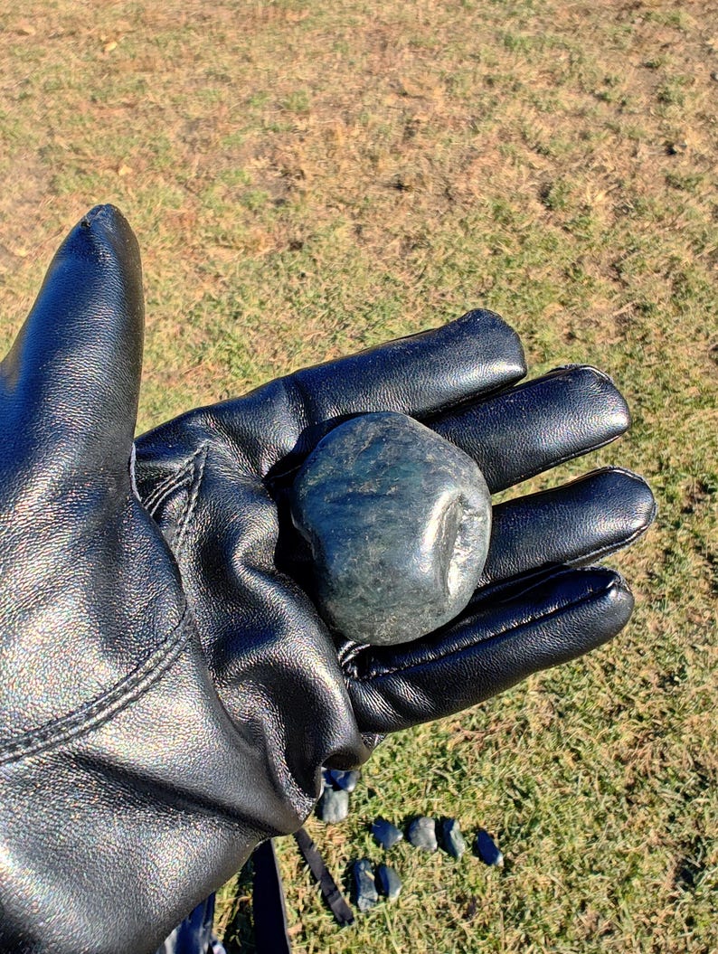 Dive Piece! Ocean Polish Big Sur Jade Palm Stone - Image 8