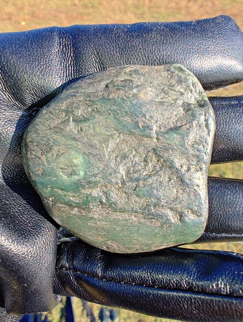 Dive Piece! Ocean Polish Big Sur Jade Palm Stone - Image 2