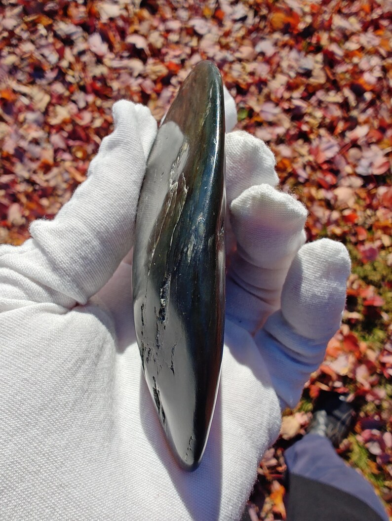 Big Sur Root-Beer Jade - Hand Polished using SheepSkin By Mac's Jade - Image 6
