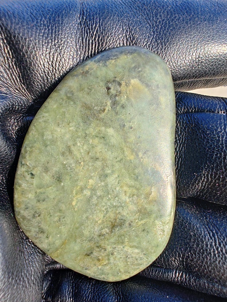 Californian Big Sur Nephrite Jade - Hand Polished Stone