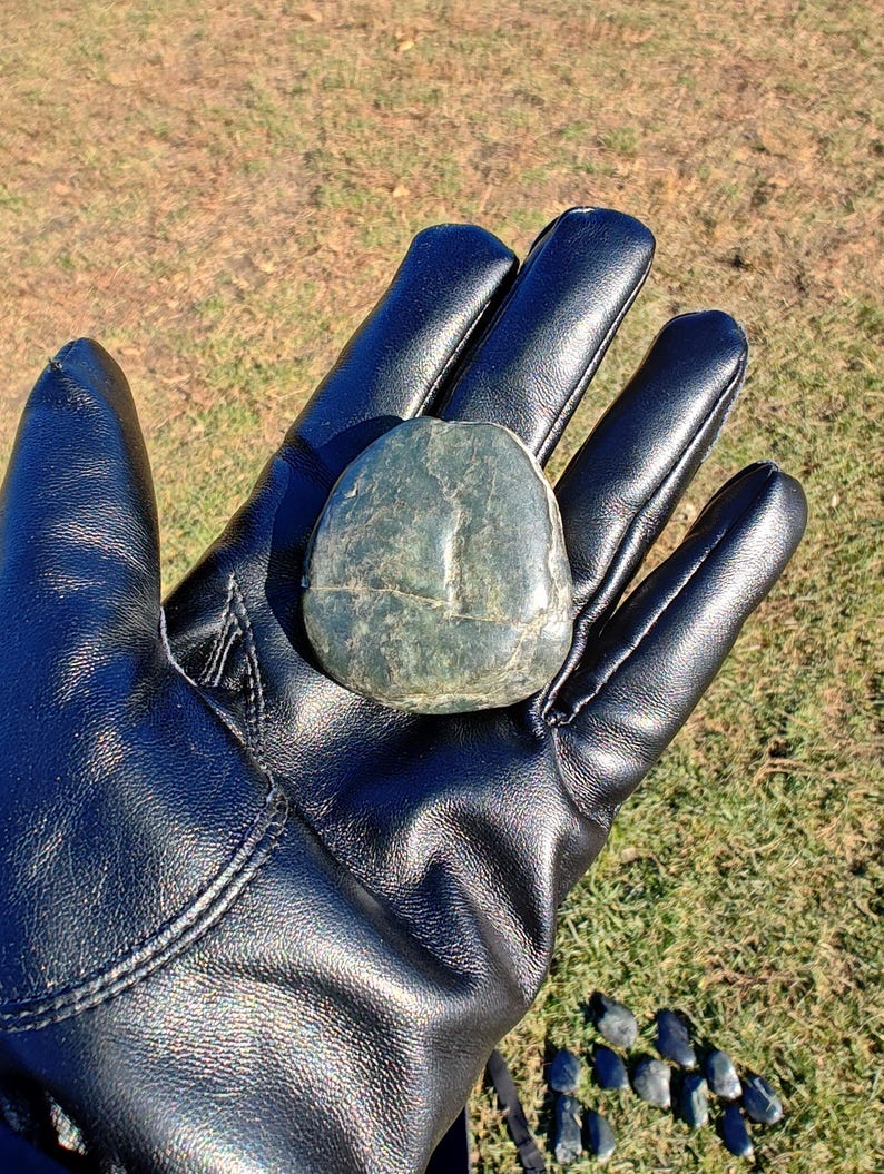 Dive Piece! Ocean Polish Big Sur Jade Palm Stone - Image 7
