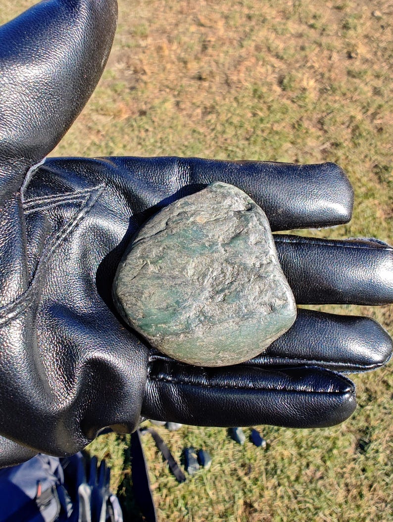 Dive Piece! Ocean Polish Big Sur Jade Palm Stone - Image 7