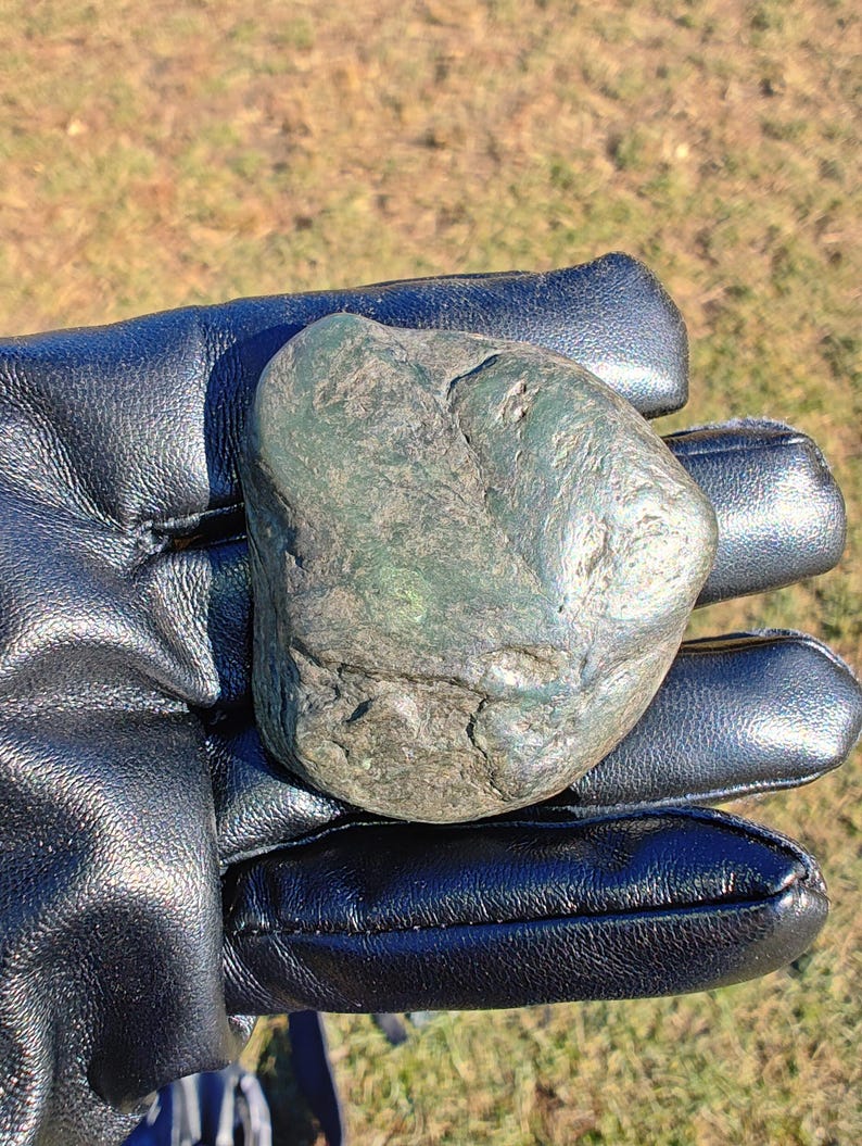 Dive Piece! Ocean Polish Big Sur Jade Palm Stone - Image 8