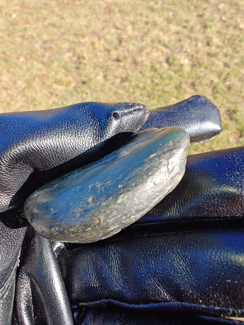 Dive Piece! Ocean Polish Big Sur Jade Palm Stone - Image 4