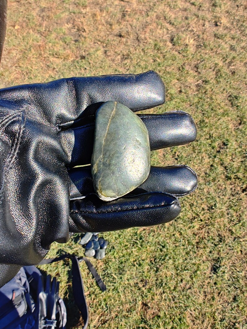 Dive Piece! Ocean Polish Big Sur Jade Palm Stone - Image 5
