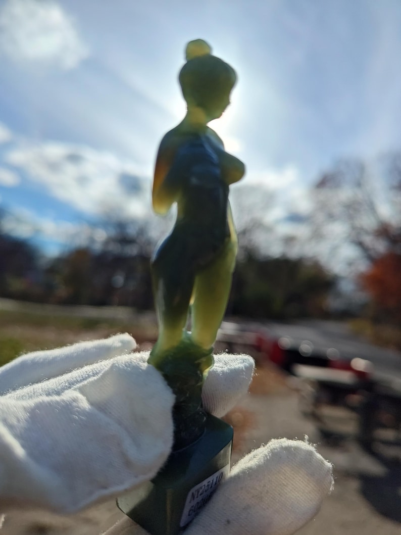 Hand Carved - Nephrite Jade Statue by Mac's Carving Team - Image 3