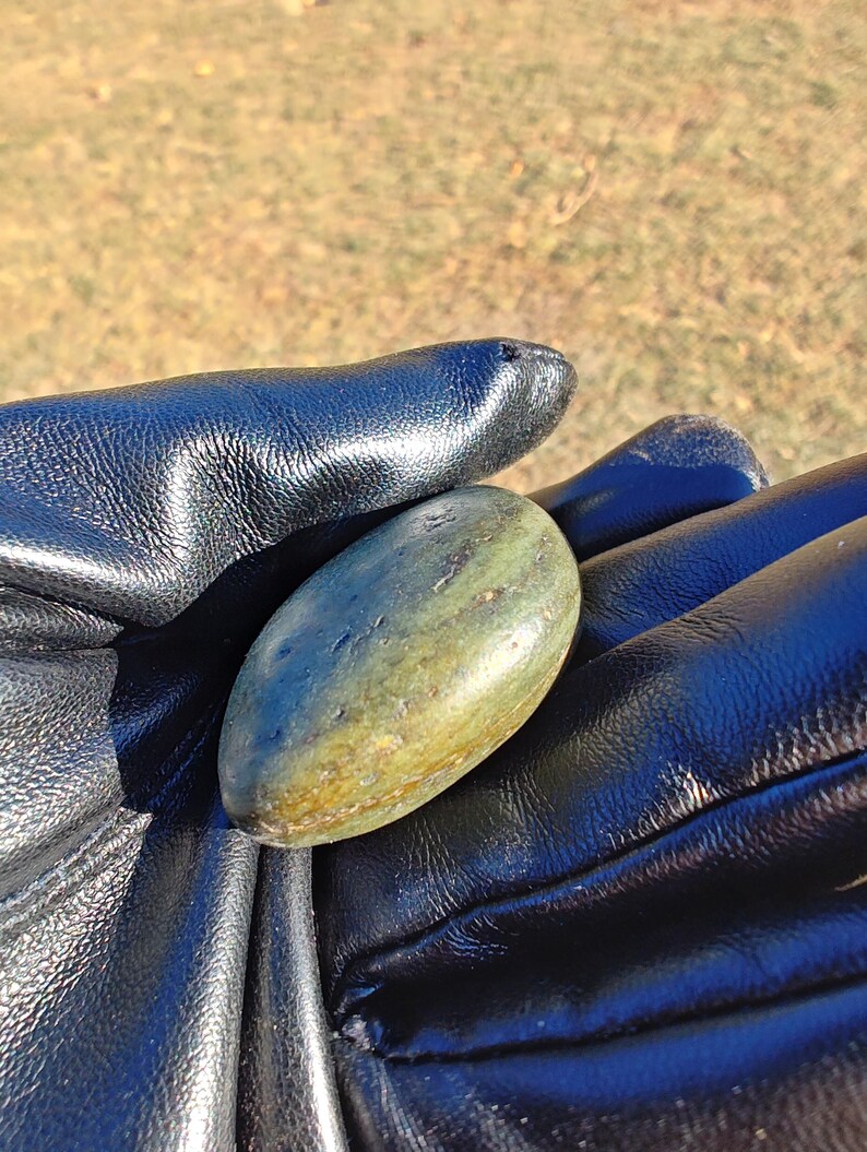 Dive Piece! Ocean Polish Big Sur Jade Palm Stone - Image 6