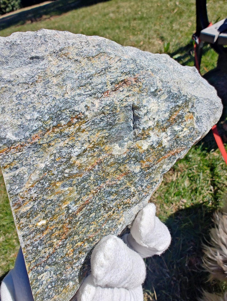 Qinghai Dark Green Nephrite Jade Rough – Carving Stone (4lbs 9oz) - Image 3
