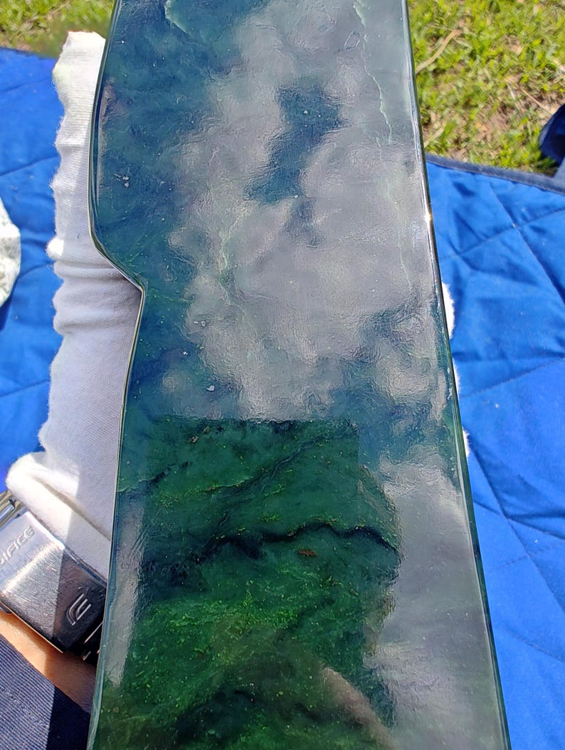 Decent Himalaya Mountain Jade - Pakistani Jade - Hand Polished (Almost 9lbs) - Image 6