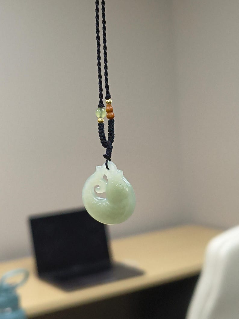 Nephrite Jade Fish Pendant piece