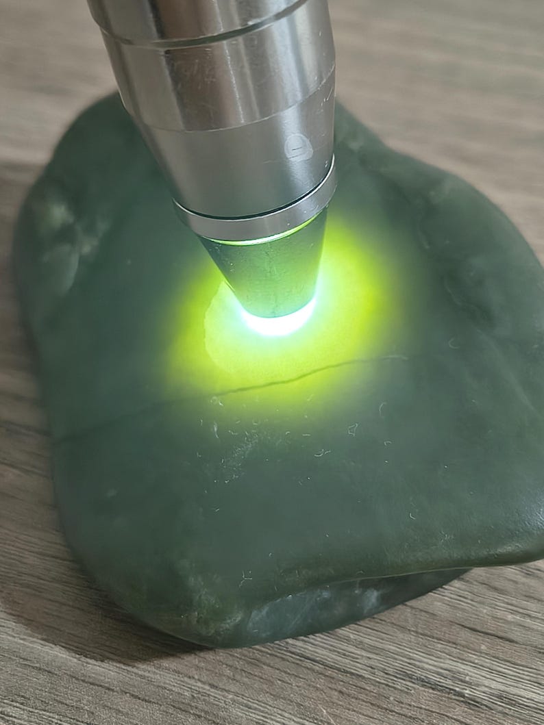 Dive Piece! Ocean Polish Big Sur Jade Palm Stone - Image 9