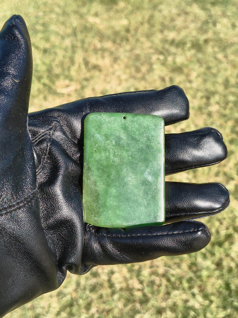 Authentic Nephrite Jade Hand Carved Stereo Landscape (Lab Certified Himalayan Jade) - Image 8